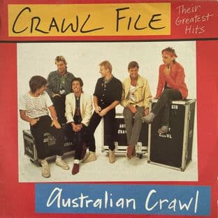 Australian Crawl - Crawl File: Their Greatest Hits (LP) (VG-EX/VG-)
