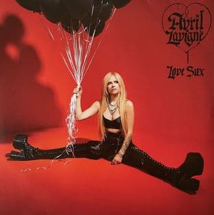 Avril Lavigne - Love Sux (LP) (Orange Vinyl) (NM/VG)