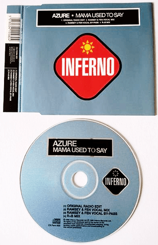 Azure - Mama Used To Say (CD Single Pt 2) (EX/EX)