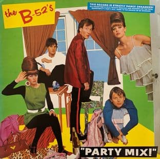 B-52's (The) - Party Mix! EP (12"/Mini Album) (VG/G-VG)