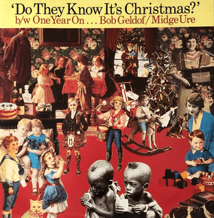 Band Aid - Do They Know It's Christmas? (1985) (12") (EX/VG+)