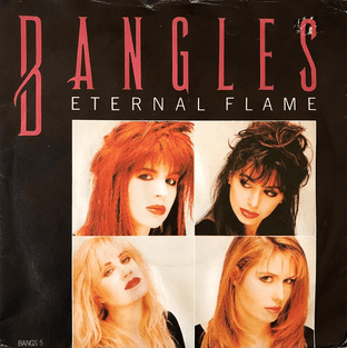 Bangles - Eternal Flame (7") (VG-/G+)