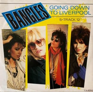 Bangles - Going Down To Liverpool EP (12") (G-VG/G-VG)