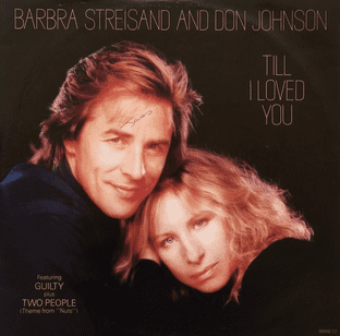 Barbra Streisand And Don Johnson - Till I Loved You (12") (G+/VG)