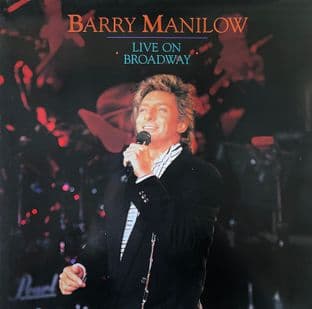 Barry Manilow - Live On Broadway (LP) (VG-EX/VG-EX)