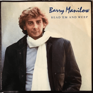 Barry Manilow - Read 'Em And Weep (7") (EX-/VG+)