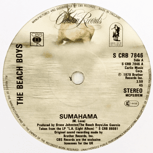 Beach Boys (The) - Sumahama (7") (VG-/NM)