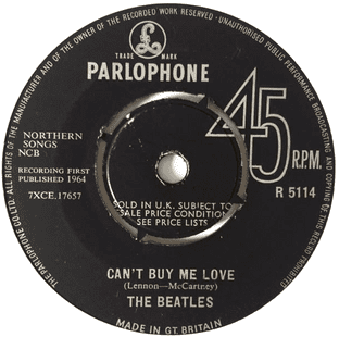 Beatles (The) - Can't Buy My Love (7") (F/NM)