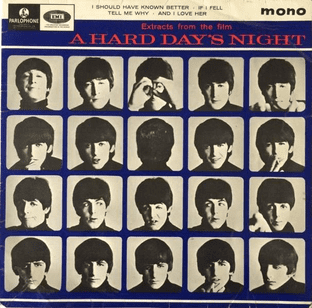 Beatles (The) - Extracts From The Film A Hard Day's Night EP (7") (G-/G)