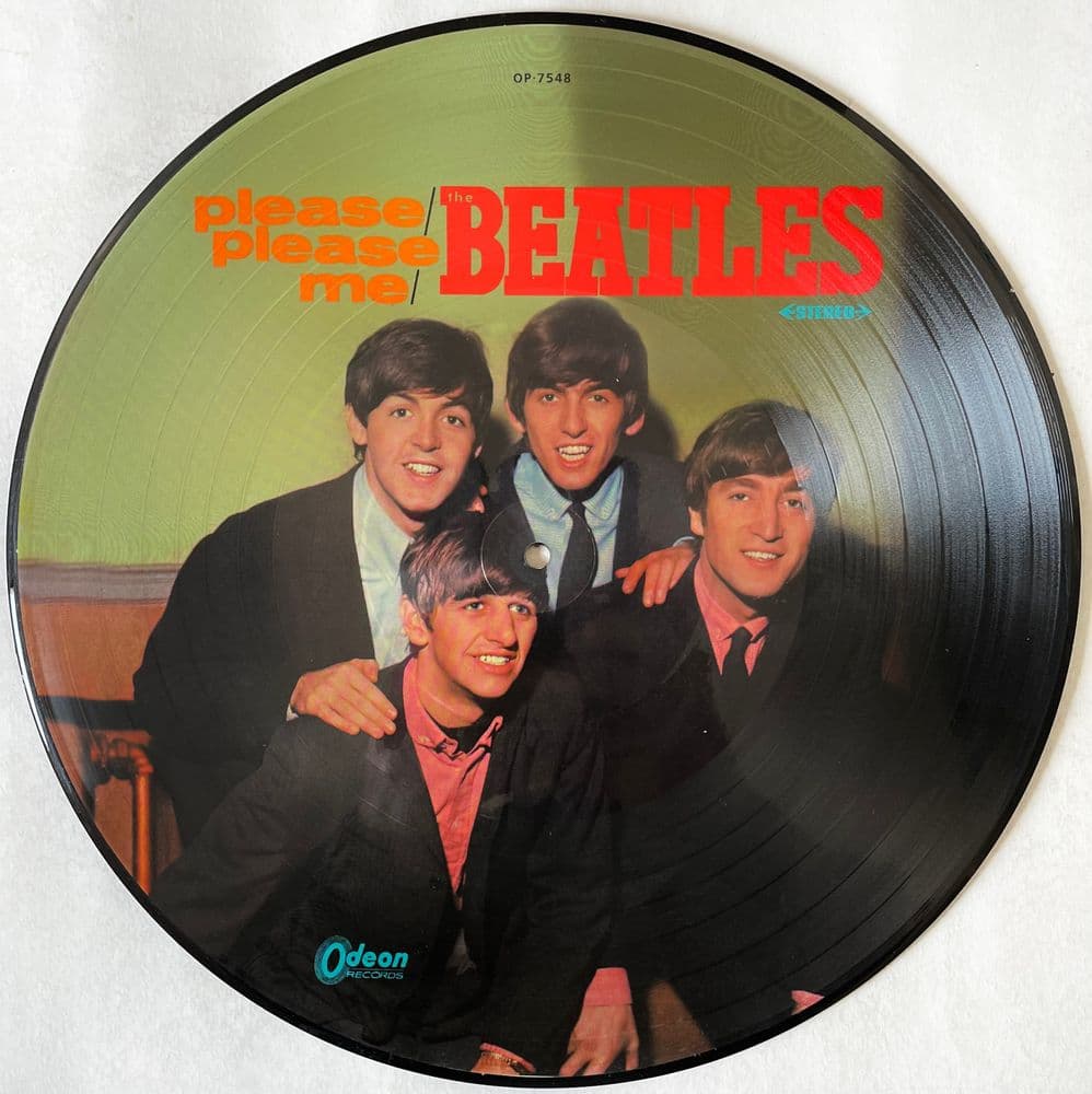 Beatles The - Please Please Me LP Picture Disc VG-/NM Beatles The - Please Please Me LP Picture Disc VG-/NM