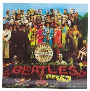 Beatles (The) - Sgt Pepper's Lonely Hearts Club Band Album Cover (Sticker)