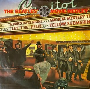 Beatles (The) - The Beatles' Movie Medley (7") (VG-/G++)