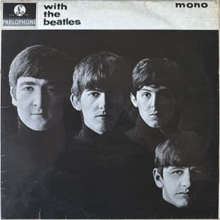 Beatles (The) - With The Beatles (LP) (Mono 2nd Press/Dominion Credit/No Tax Code) (VG-/G-VG)