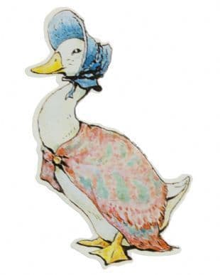 Beatrix Potter - Jemima Puddle-Duck (Sticker)