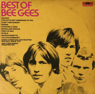 Bee Gees - Best Of Bee Gees (LP) (VG/G)