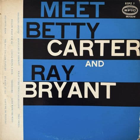 Betty Carter And Ray Bryant - Meet Betty Carter And Ray Bryant (Japan LP) (VG/G+)