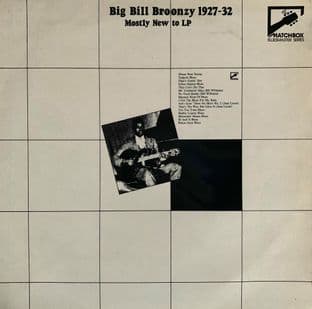 Big Bill Broonzy - Big Bill Broonzy 1927-32 (LP) (G+/G+)