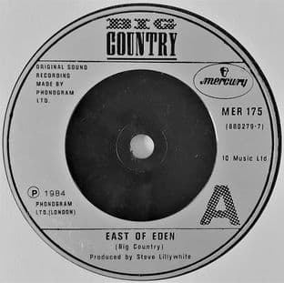 Big Country - East Of Eden (7") (VG-/NM)