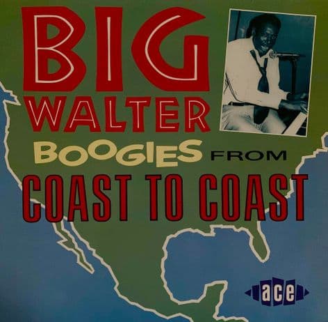 Big Walter Price ‎- ialter Boogies From Coast To Coast (LP) (G+/G++)