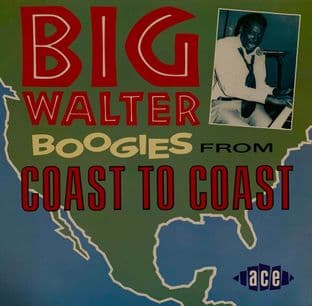 Big Walter Price - ialter Boogies From Coast To Coast (LP) (G+/G++)