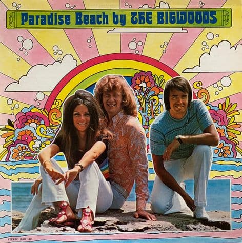 Bigwoods (The) - Paradise Beach (LP) (VG-/VG-)