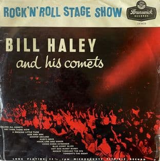 Bill Haley And His Comets - Rock 'N Roll Stage Show (LP) (G-VG/G++)