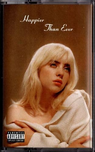 Billie Eilish – Happier Than Ever (Pink Cassette Album) (Sealed)