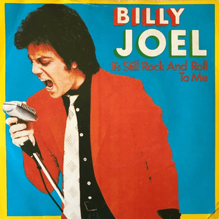 Billy Joel - It's Still Rock And Roll To Me (7") (VG/VG-)