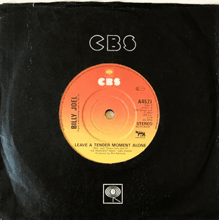 Billy Joel - Leave A Tender Moment Alone (7") (G-/G+)