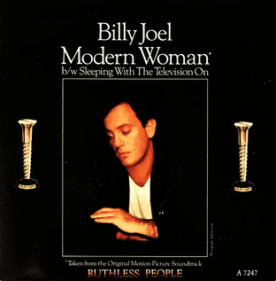 Billy Joel - Modern Woman (7") (EX/VG)