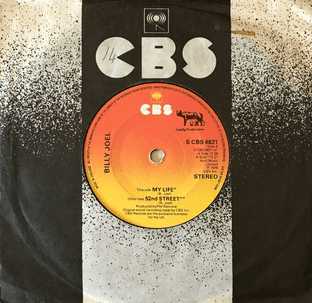 Billy Joel - My Life (7") (VG-/G++)