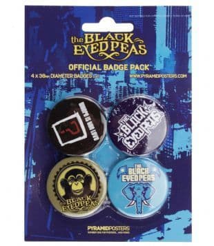 Black Eyed Peas (The) - Official Button Badge Pack