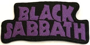 Black Sabbath Logo Sew On Patch (pa302)