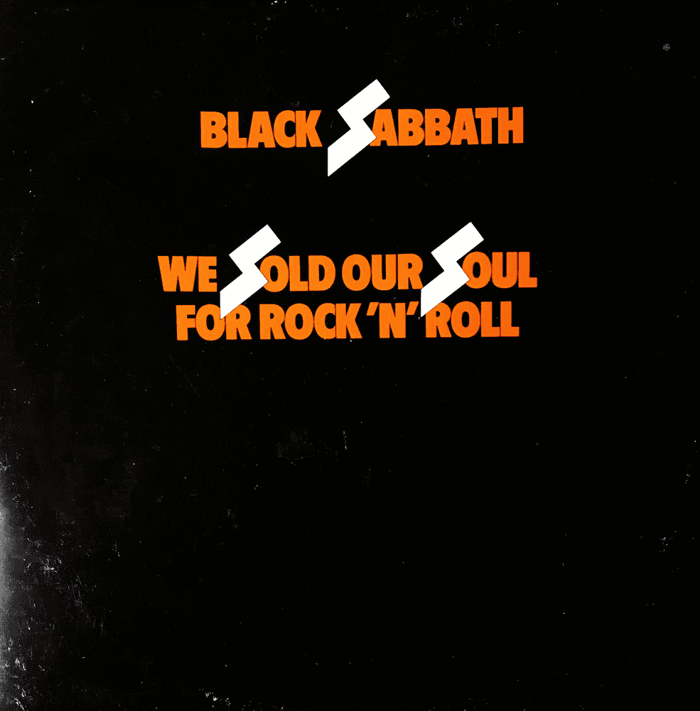 Black Sabbath - We Sold Our Soul For Rock N Roll LP VG/G