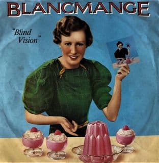 Blancmange - Blind Vision (7") (VG/G+)