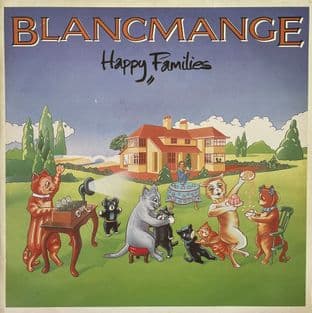 Blancmange - Happy Families (LP) (VG/VG-)
