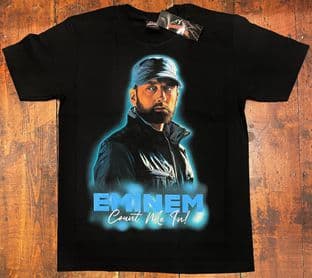 BNWT Rock@Tees Eminem Count Me In Double Sided T-shirt Large (ts0394)