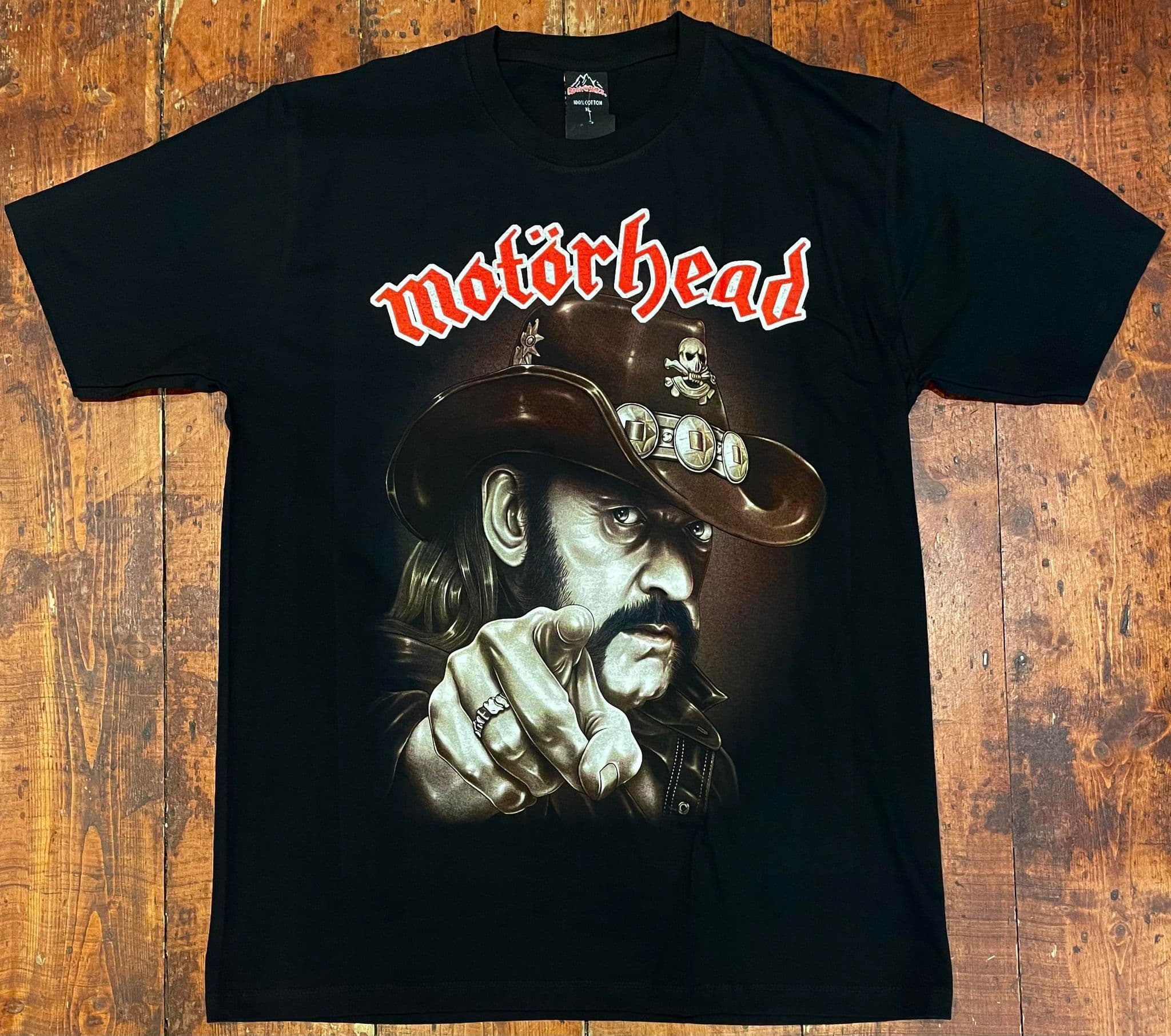 BNWT Rock@Tees Motorhead Lemmy Kilmister Double Sided T-shirt M (ts0352)