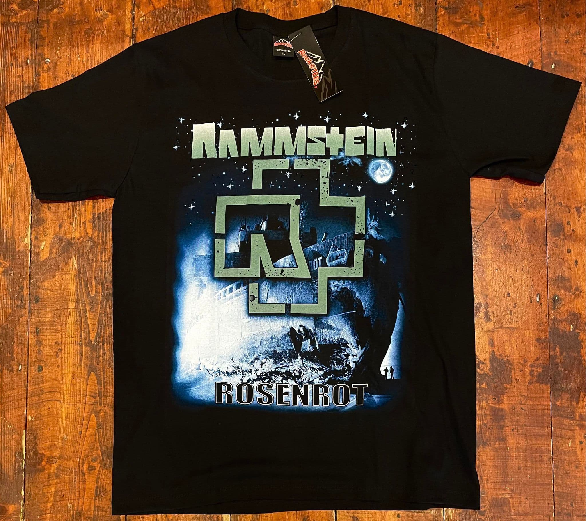 Tshirt Rammstein Polo Shirt BNWT Rock@Tees Rammstein Rosenrot