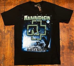 BNWT Rock@Tees Rammstein Rosenrot Double Sided T-shirt XL (ts0344)