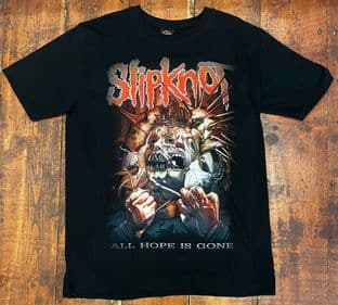 BNWT Rock@Tees Slipknot All Hope Is Gone Double Sided T-shirt M (ts0345)