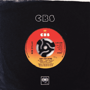 Bob Dylan - Baby Stop Crying (7") (G-VG-/VG-)