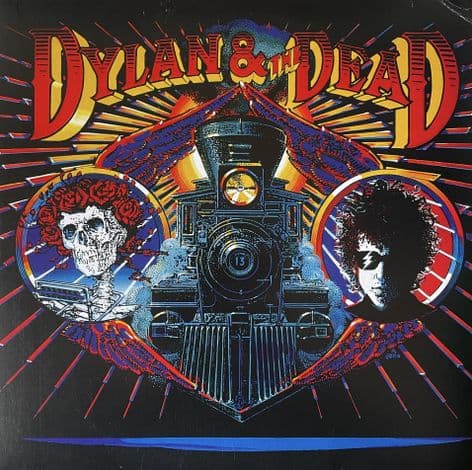 Bob Dylan & The Grateful Dead - Dylan & The Dead (LP) (VG-EX/VG-)