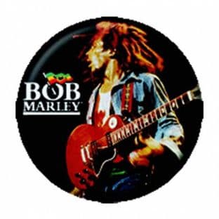 Bob Marley - (25mm Button Badge) (4)