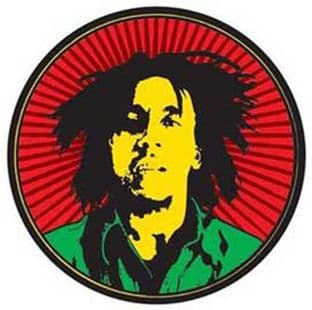 Bob Marley - (25mm Button Badge) (5)