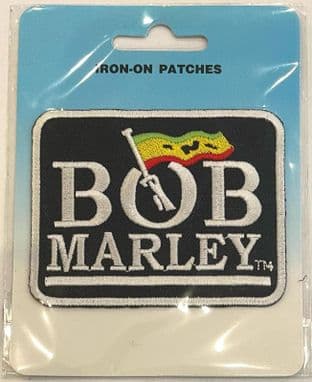 Bob Marley Iron-On/Sew On Patch (pa304)