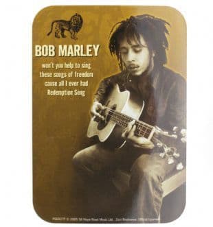 Bob Marley - Redemption Song Vertical (Sticker)