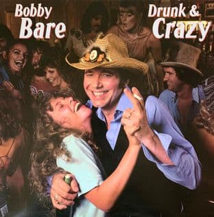 Bobby Bare ‎- Drunk And Crazy (LP) (VG-/VG-)