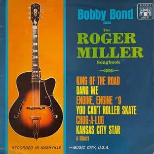 Bobby Bond - Bobby Bond Sings The Roger Miller Songbook (LP) (VG-/G++)