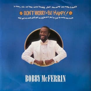 Bobby McFerrin - Don't Worry, Be Happy (12") (EX/VG-)